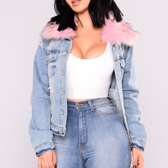 Fashion Nova Jackets & Blazers - Fashion Nova jean jacket